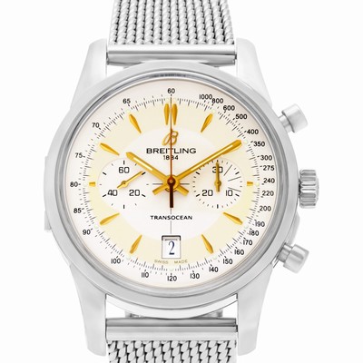 Breitling AB015412/G784-154A Transocean Chronograph Automatic Male Stainless Steel