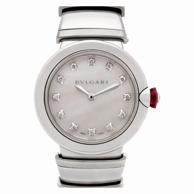 Bvlgari lu28s Lucea Quartz Female Stainless Steel