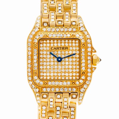 Cartier cwa999999 Panthere Quartz Female 18k yellow gold