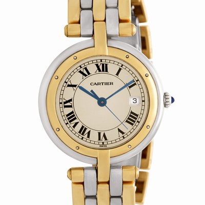 Cartier 839643226 VLC Quartz Male 18k gold & Stainless Steel