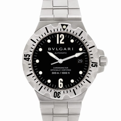Bvlgari SD 40 S Diagono Automatic Male Stainless Steel