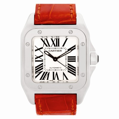 Cartier W20106X8 Santos 100 Automatic Unisex Stainless Steel