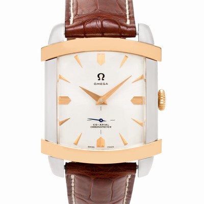 Omega 0609/1952 Museum Automatic Male 18k White & Yellow Gold