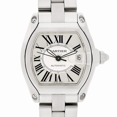 Cartier W62025V3 Roadster Automatic Unisex Stainless Steel