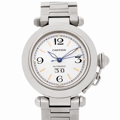 Cartier W31044m7 Pasha Automatic Female Stainless Steel