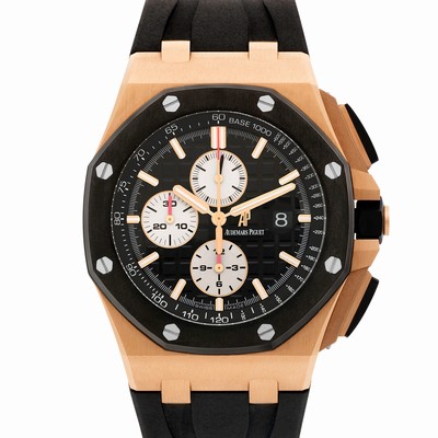 Audemars Piguet 26400RO.OO.a002CA.01 Royal Oak Offshore Automatic Male 18k rose gold