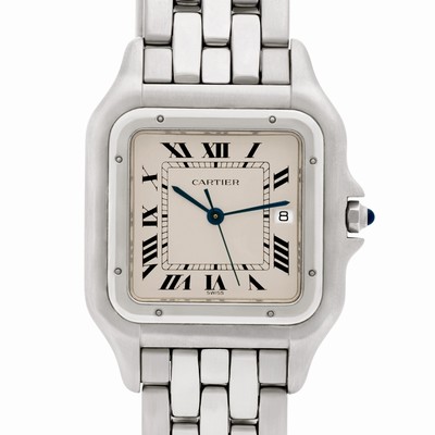 Cartier W25032P5 Panthere Quartz Male Stainless Steel