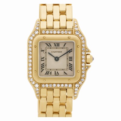 Cartier WF307239 Panthere Quartz Female 18k yellow gold