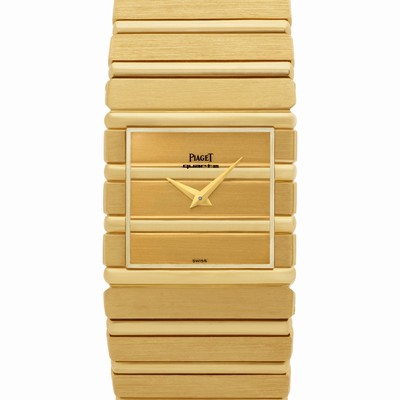 Piaget 7131 C 701 Polo Quartz Unisex 18k yellow gold