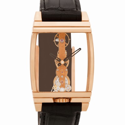 Corum 113.550.55 Golden Bridge Manual Male 18k rose gold