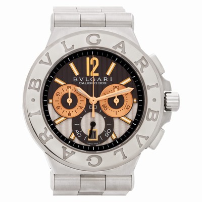 Bvlgari dg 42 swg ch Diagono Calibro 303 Automatic Male Stainless Steel
