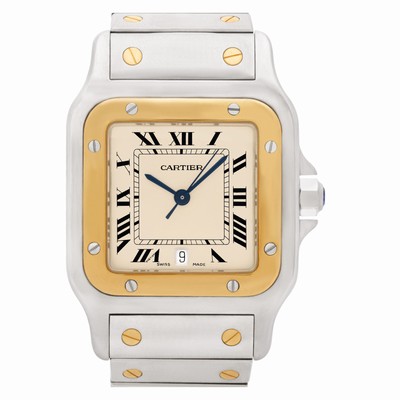 Cartier W20030C4 Santos Quartz Unisex Stainless Steel