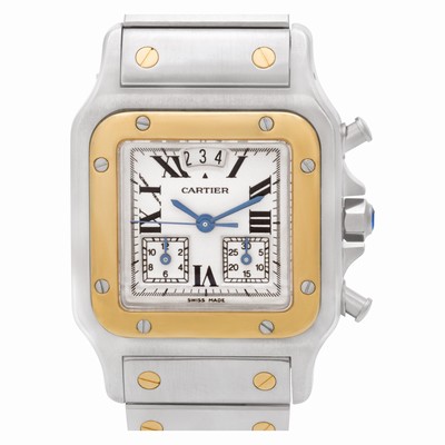 Cartier 2425 Santos Quartz Male Stainless Steel