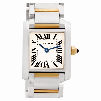 Cartier W51007Q4 Tank Francaise Quartz Female Stainless Steel