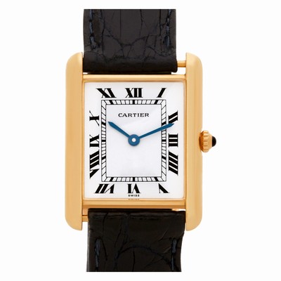 Cartier Cartier 2248 Tank Quartz Male 18k yellow gold