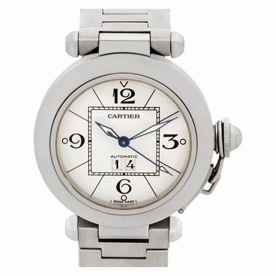 Cartier 2475 Pasha Automatic Unisex Stainless Steel