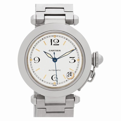 Cartier 2324 Pasha C Automatic Male Stainless Steel