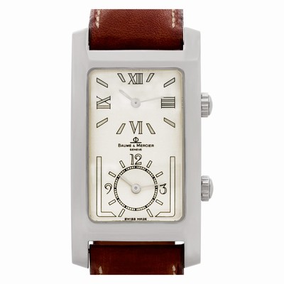 Baume & Mercier mv045121 Dual Time Quartz Unisex Stainless Steel