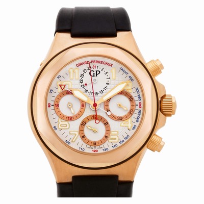 Girard Perregaux 80180 Laureato Automatic Male 18k rose gold