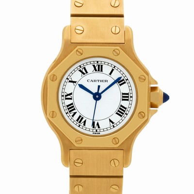 Cartier 8090604410 Santos Automatic Female 18k yellow gold