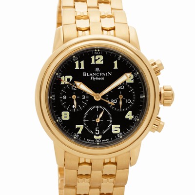 Blancpain 111 Flyback Chrono Automatic Male 18k yellow gold
