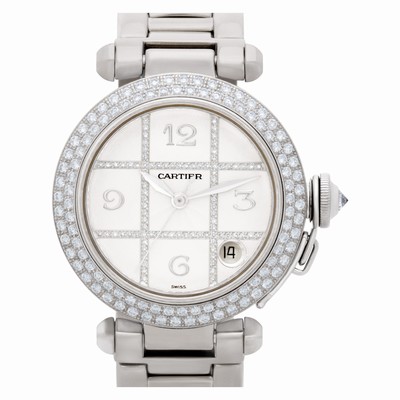 Cartier 2308 Pasha Automatic Female 18k White Gold