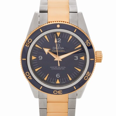 Omega 233.60.41.21.03.001 Seamaster Automatic Male 18k rose gold & titanium