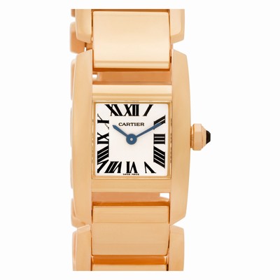 Cartier W650018H Tankissime Quartz Female 18k rose gold