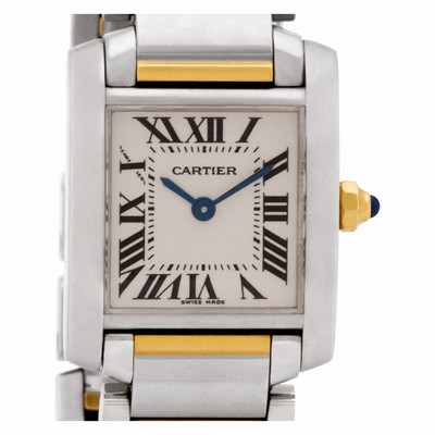 Cartier 345520CD Tank Francaise Quartz Female Stainless Steel