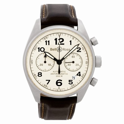 Bell & Ross V126A vintage 126 Automatic Male Stainless Steel