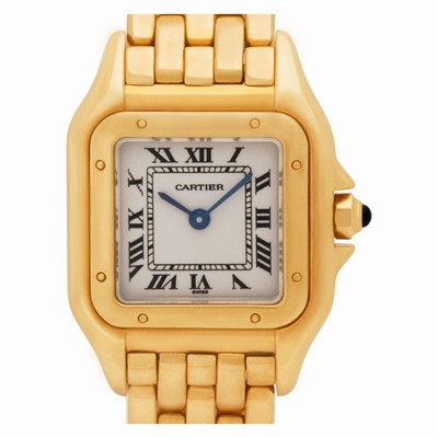Cartier 08633 Panthere Quartz Female 18k yellow gold
