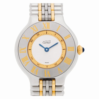 Cartier 1340 Must de Quartz Female Stainless Steel
