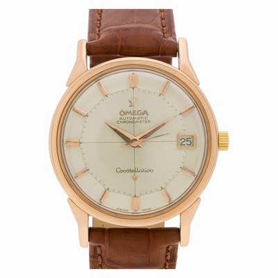 Omega 14902 61SC Constellation Automatic Male Gold Fill & Stainless Steel