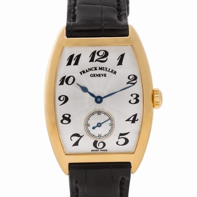 Franck Muller 7501 S6 MM Curvex Manual Female 18k yellow gold