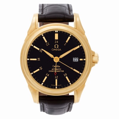 Omega 46338000 De Ville Automatic Male 18k Yellow Gold