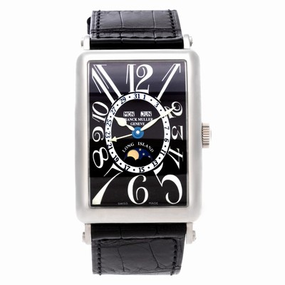 Franck Muller 1200 MC L Long Island Automatic Male 18k White Gold