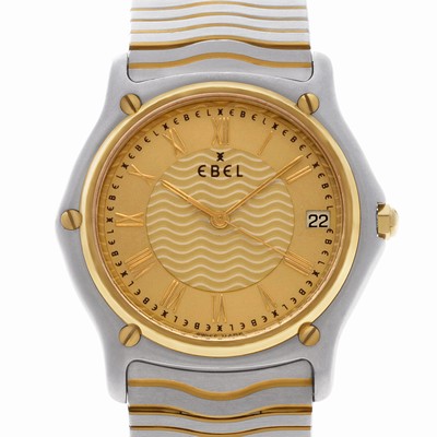Ebel 1187141 Classic Wave Quartz Male Stainless Steel