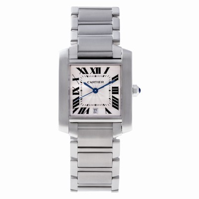 Cartier 2302 Tank Automatic Male Stainless Steel
