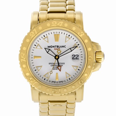MontBlanc 7066-PL sport Automatic Male 18k yellow gold