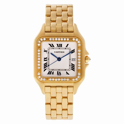 Cartier w2501489 Panthere Quartz Male 18k yellow gold