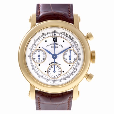 Franck Muller 7000 CC Chronograph Automatic Male 18k Yellow Gold