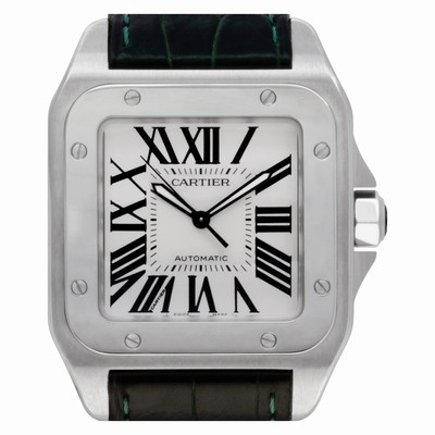 Cartier W20073X8 Santos 100 Automatic Male Stainless Steel