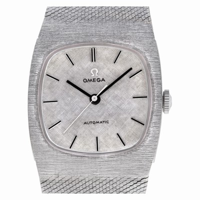Omega w6855 Classic Automatic Male 14k White Gold