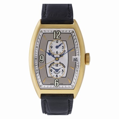 Franck Muller 5850NBHV Master Banker Automatic Male 18k yellow gold