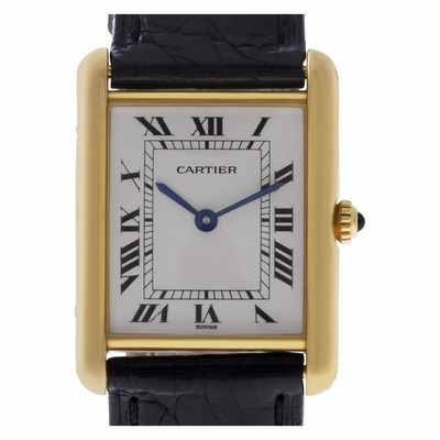 Cartier Cartier 2067 Tank Quartz Female 18k yellow gold