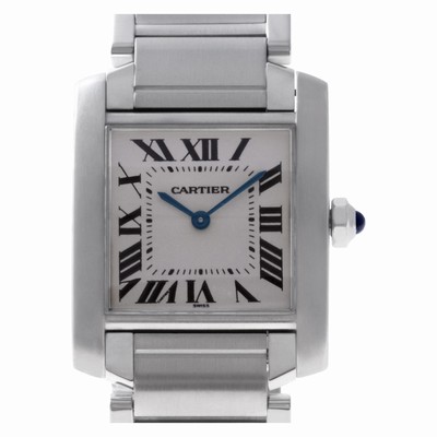 Cartier W51008Q3 Tank Francaise Quartz Unisex Stainless Steel