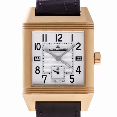 Jaeger LeCoultre 230.2.77 Reverso Automatic Male 18k Pink Gold