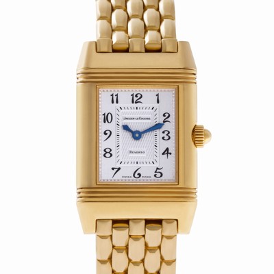 Jaeger LeCoultre 266.1.44 Reverso Duetto Duo Manual Female 18k yellow gold