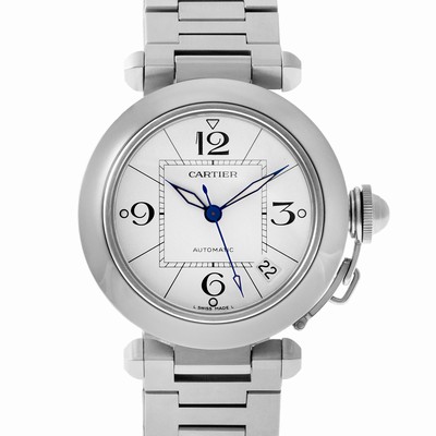 Cartier 2475 Pasha Automatic Unisex Stainless Steel