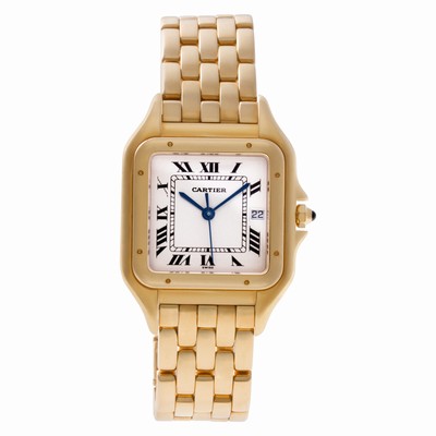 Cartier 887968 Panthere Quartz Male 18k yellow gold